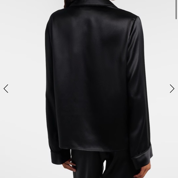 ❤️Saint Laurent Satin button down shirt - Picture 2 of 6